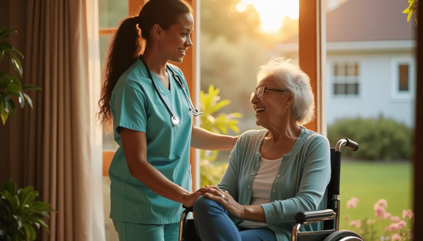 Alzheimer’s in-home care in West Chester Alzheimer’s care services for seniors Dementia care services at home Caregiver assisting senior with memory loss Personalized memory care for elderly