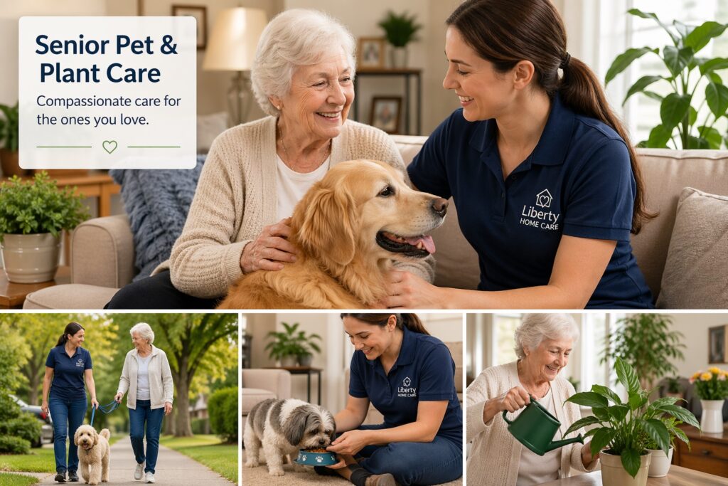 Senior Pet & Plant Care Services in West Chester OH for elderly home care support