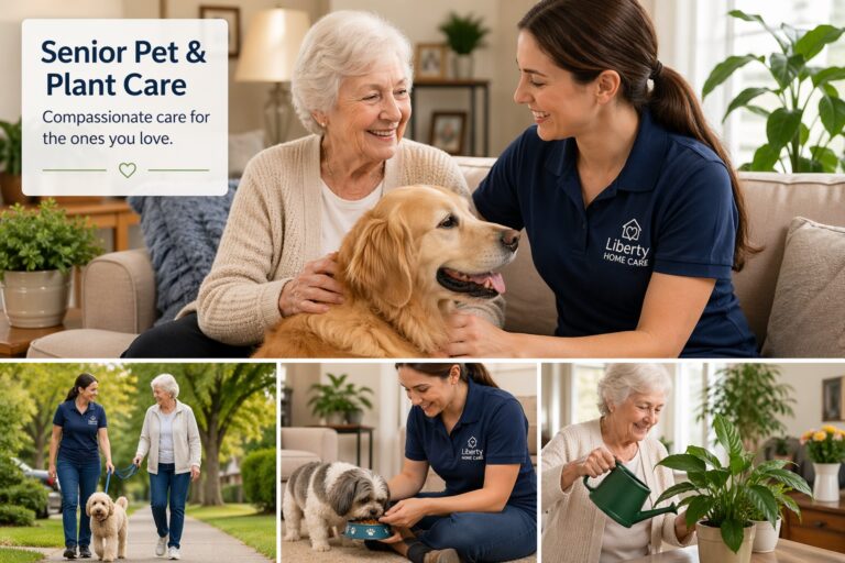 Senior Pet & Plant Care Services in West Chester OH for elderly home care support