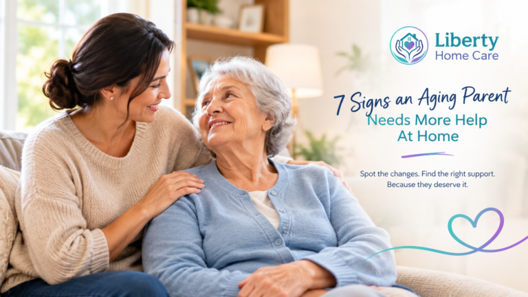 signs an elderly parent needs help with daily activities at home